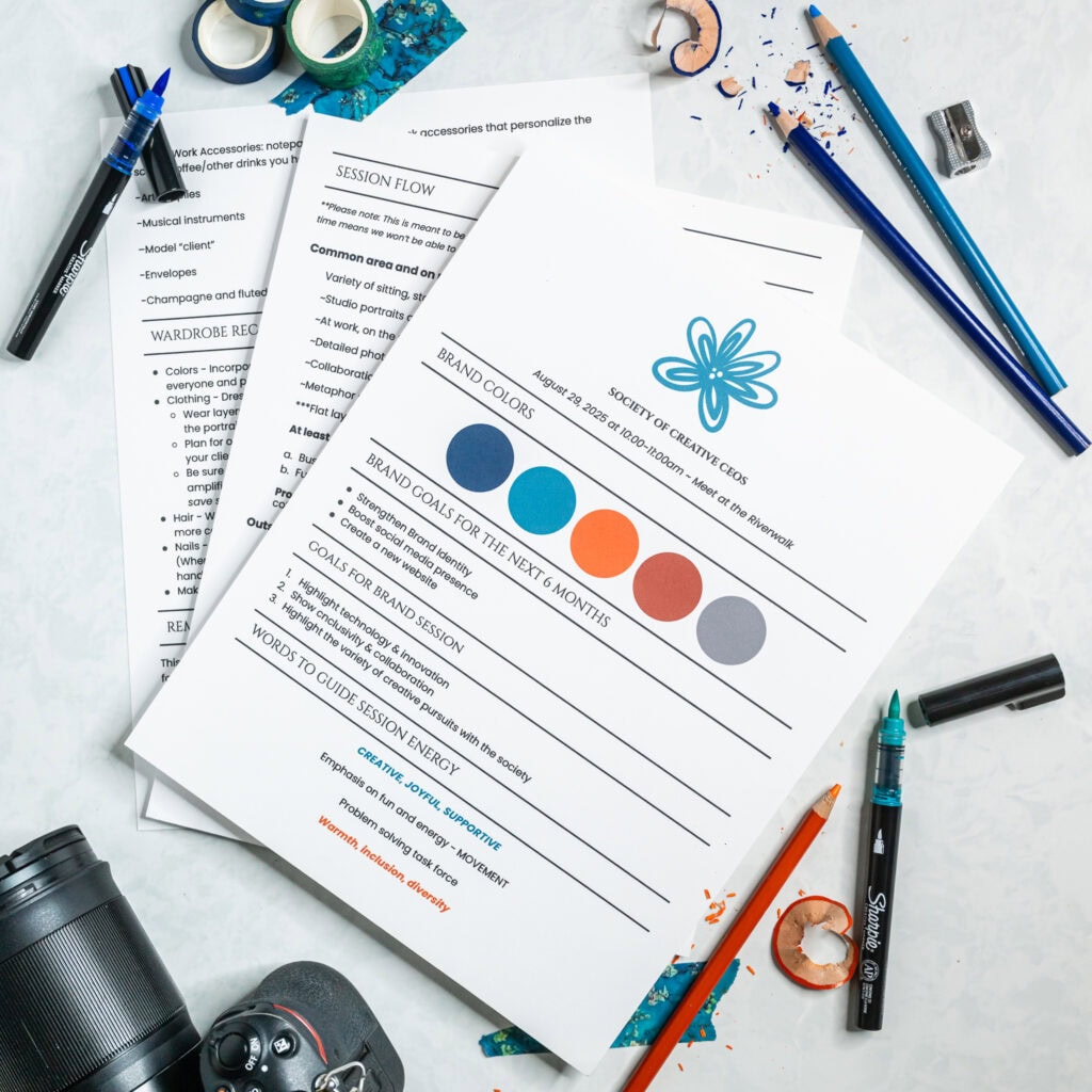 Strategic Spark Guide - Method created by Maija Martin Photography of Chicago